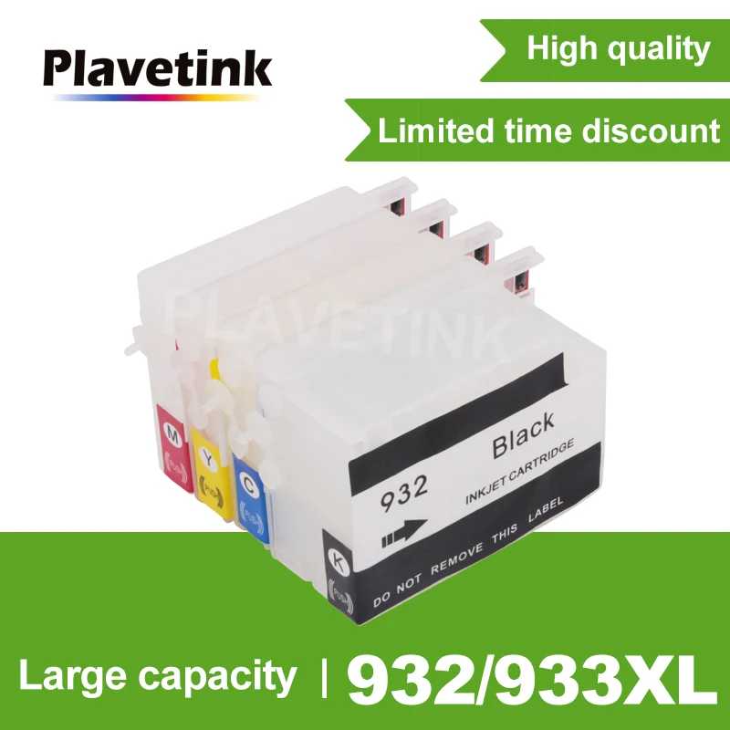 Plavetink Cartuș de Cerneală Pentru HP932 HP933 XL Refill Cartușe Pentru HP 932 933 Officejet 6100 6600 6700 7110 7610 7612 Printer