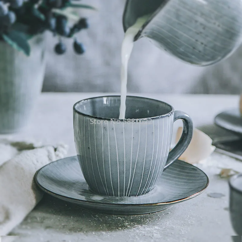 Stil Japonez Retro Set De Ceasca Cafea Ceai După-Amiaza Mic Dejun De Apă De Uz Casnic Cupa Drinkware