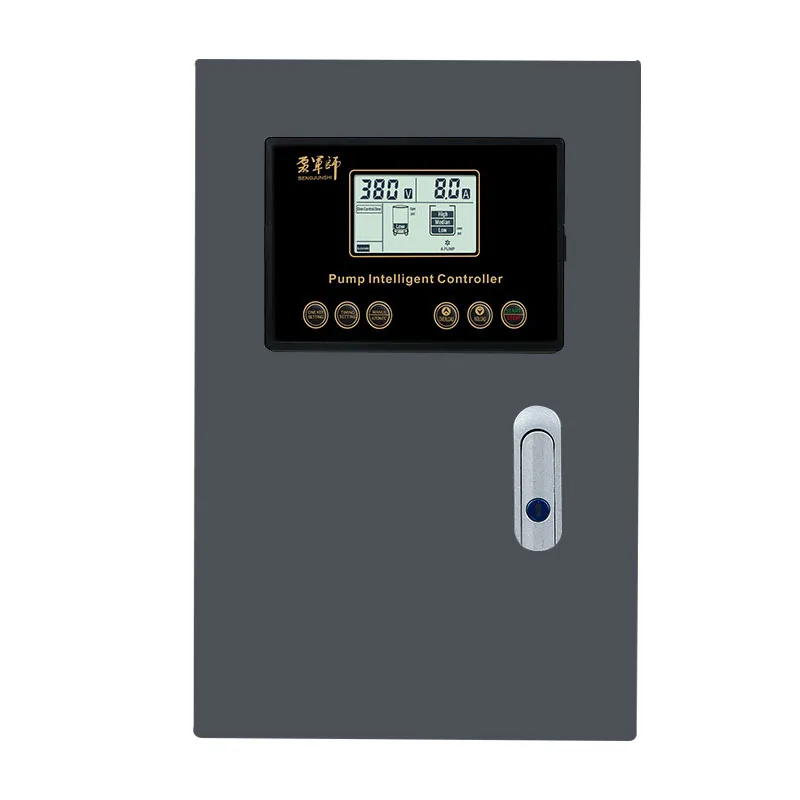 0.75-15KW Singur sau cu Trei Faze de Fier Electric Duplex Pompa de Apa Panou de Control pentru Indicator de Nivel al Apei&Booster Pump Controller