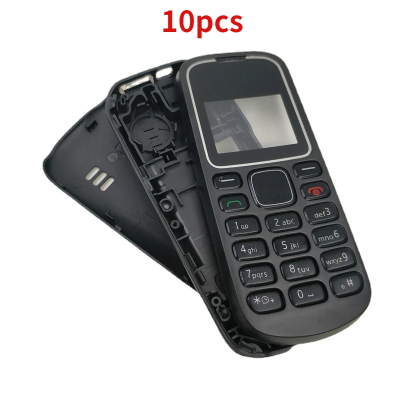 10buc/lot Complet Carcasa Telefon Mobil Capac Pentru Nokia 1280 Caz + Tastatura engleză
