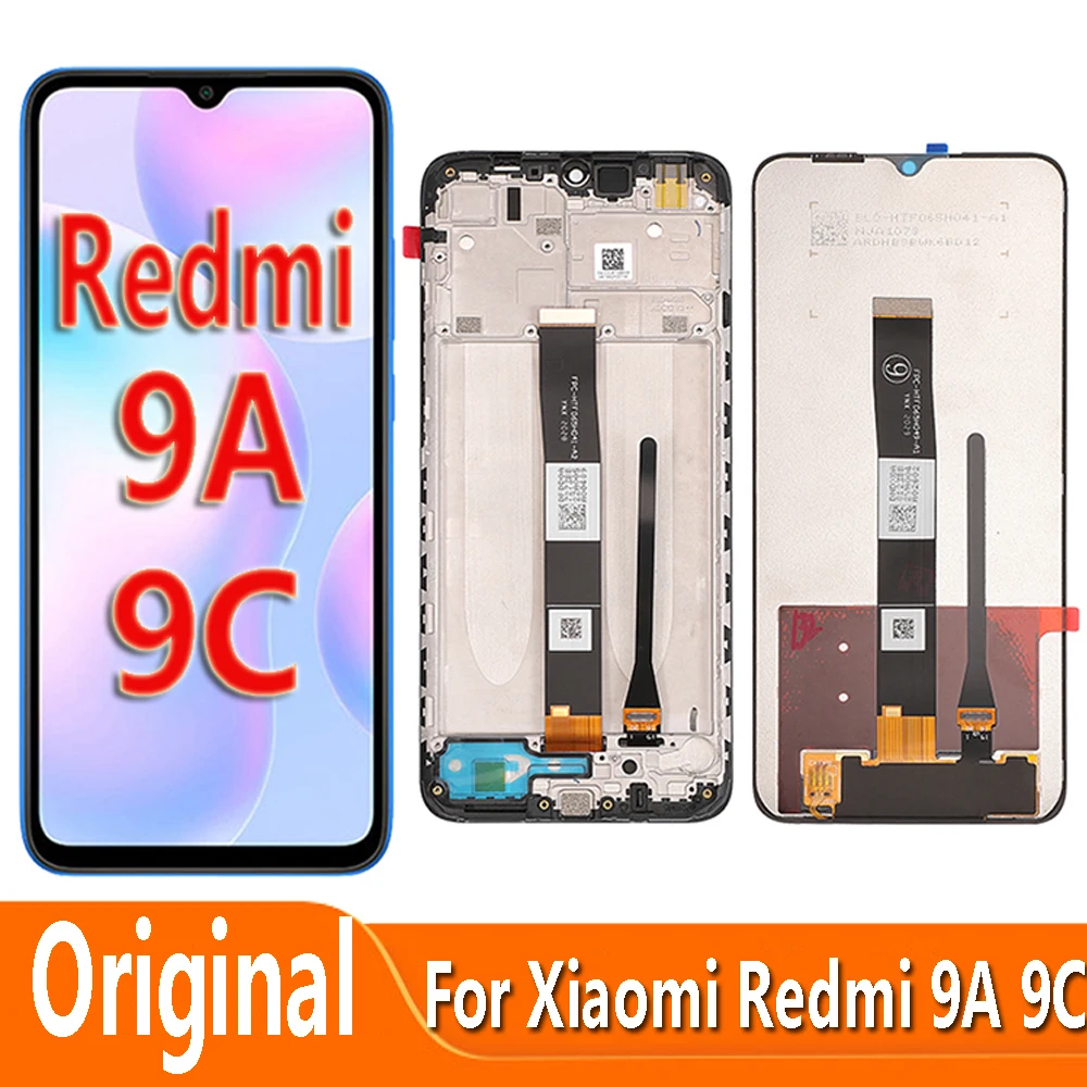 Original Pentru Xiaomi Redmi 9A M2006C3LG Display LCD Touch Ecran Digitizor Pentru Redmi 9C M2006C3MG de Sticlă LCD Display Hongmi Mai bun