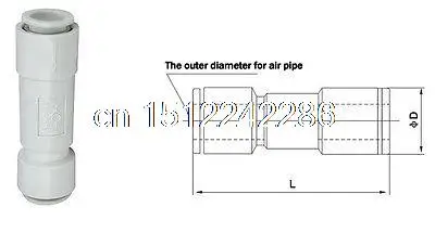 SMC Tip AKH 04-00 4mm Diametru Interior DREPT O MODALITATE de NEÎNAPOIERE SUPAPA
