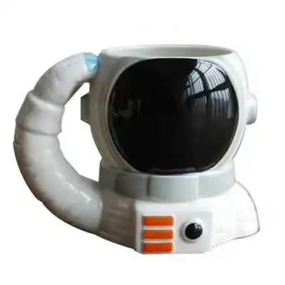 Creative Astronaut Cana De Ceramica De Mare Capacitate Astronaut Apă Cana Cu Maner Lapte Cana Cana Cuplu