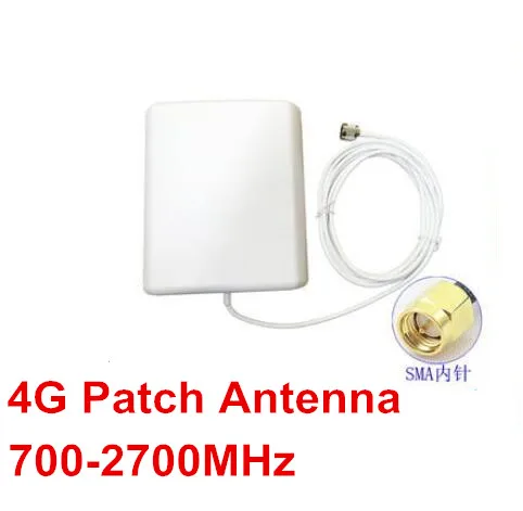4G antenă 14dBi LTE SMA antena panel 700-2700MHz 4G indoor semnal de antenă de mare câștig