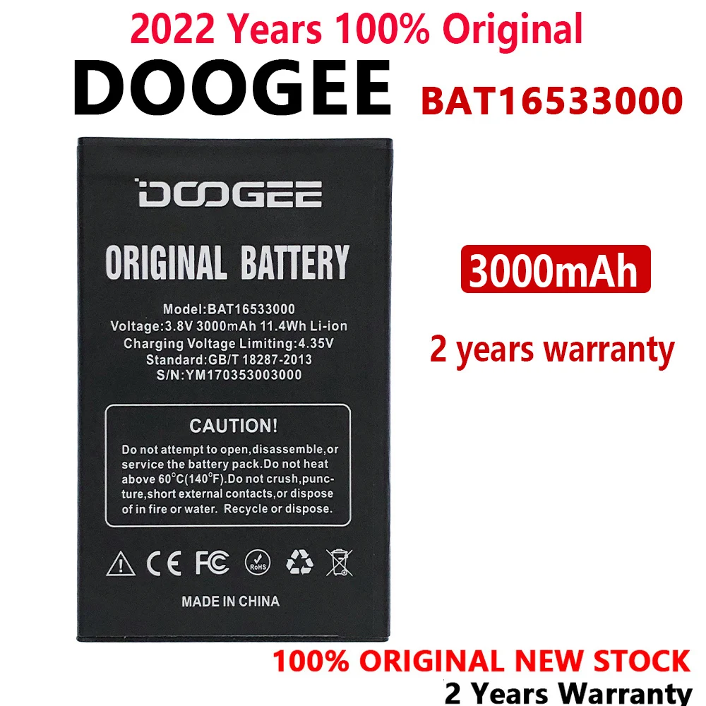 100% Original 3000mAh Baterie de schimb BAT16533000 Pentru DOOGEE X9 pro Nou Telefon Baterii de Înaltă Calitate+numărul de Urmărire