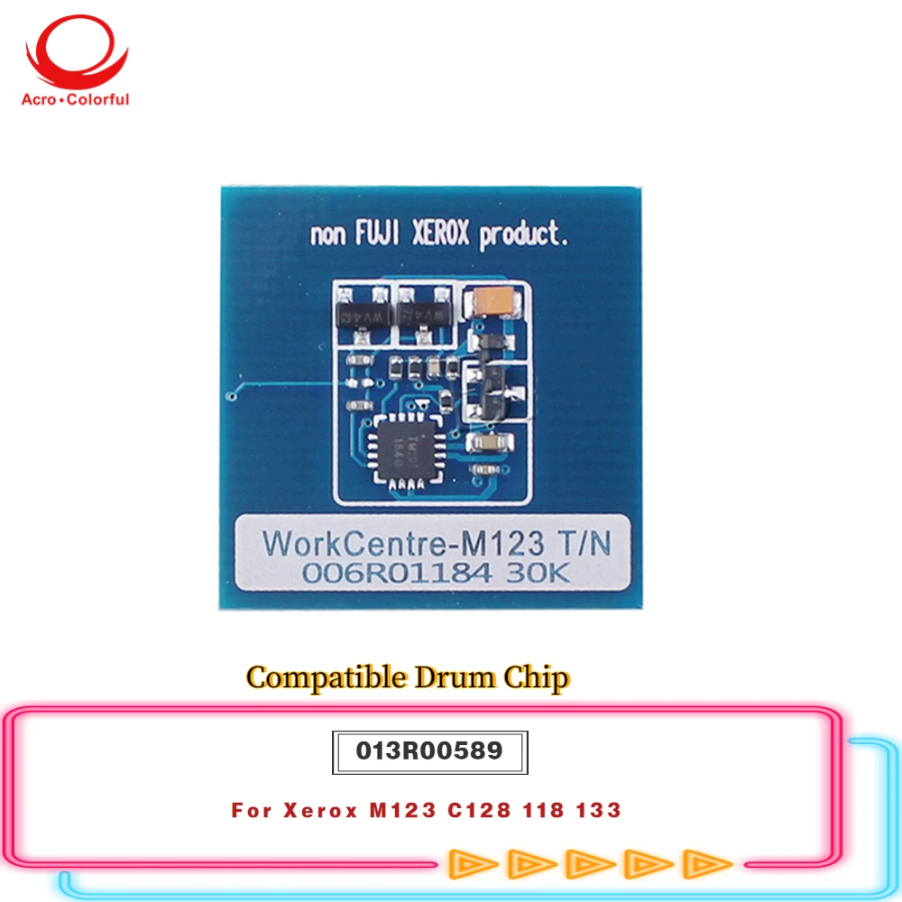 60K 013R00589 Compatibil cu Tambur Chip se Aplică la Xerox M123 C128 118 133 Cartuș de Imprimantă cu Laser