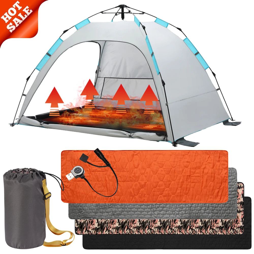 Încălzire iarna Mat USB Încălzire Saltea de Dormit Izolare Camping Încălzit Saltea de Dormit Sac de Dormit Saltea Echipamente în aer liber