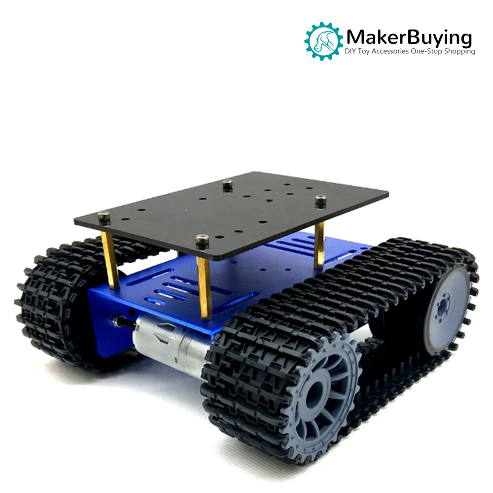 T10P urmărite șasiu auto inteligent rezervor model de robot de cauciuc piesa