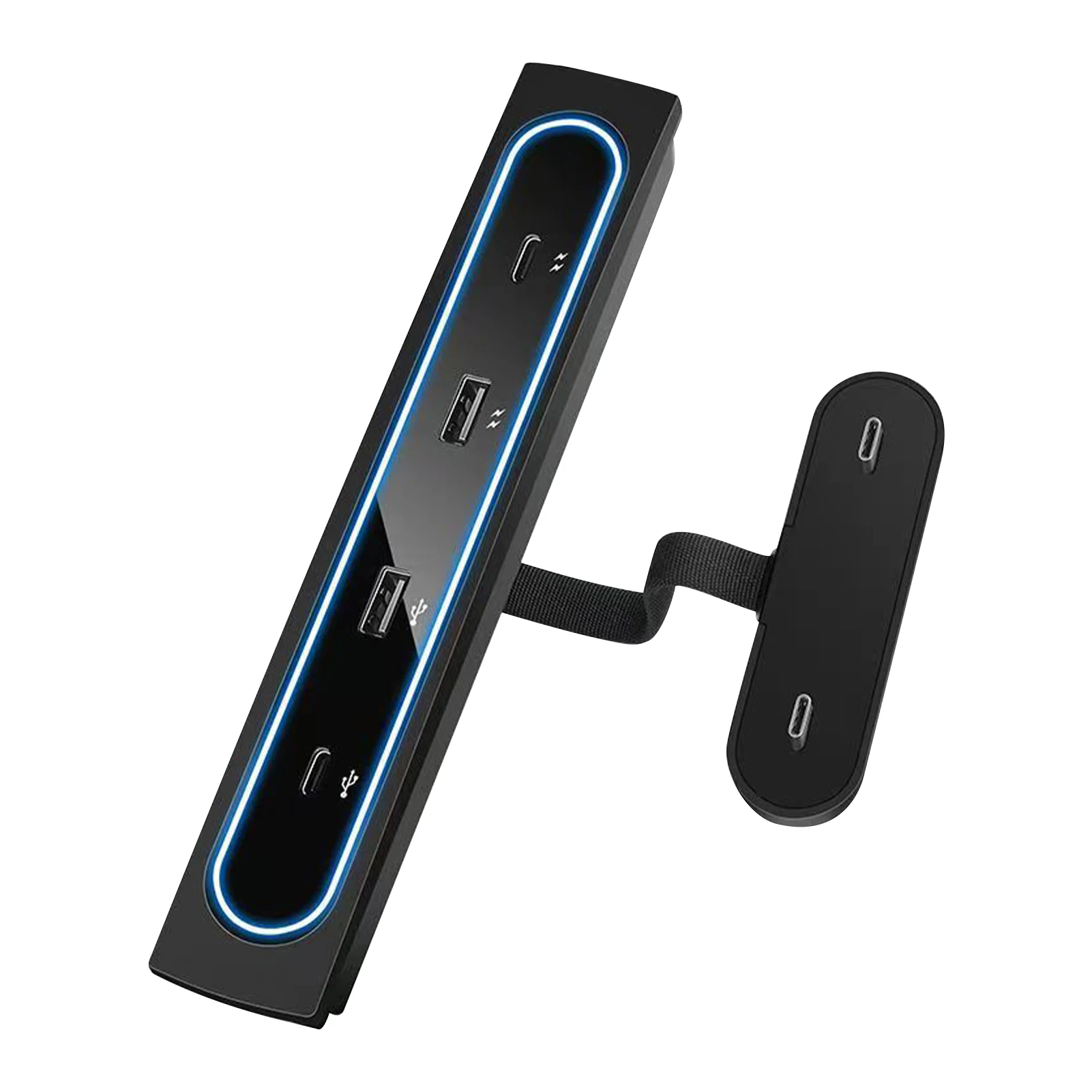 Multi Port Auto Incarcator USB Muzica de Încărcare Rapidă Compatibil Pentru Tesla Model 3/Y