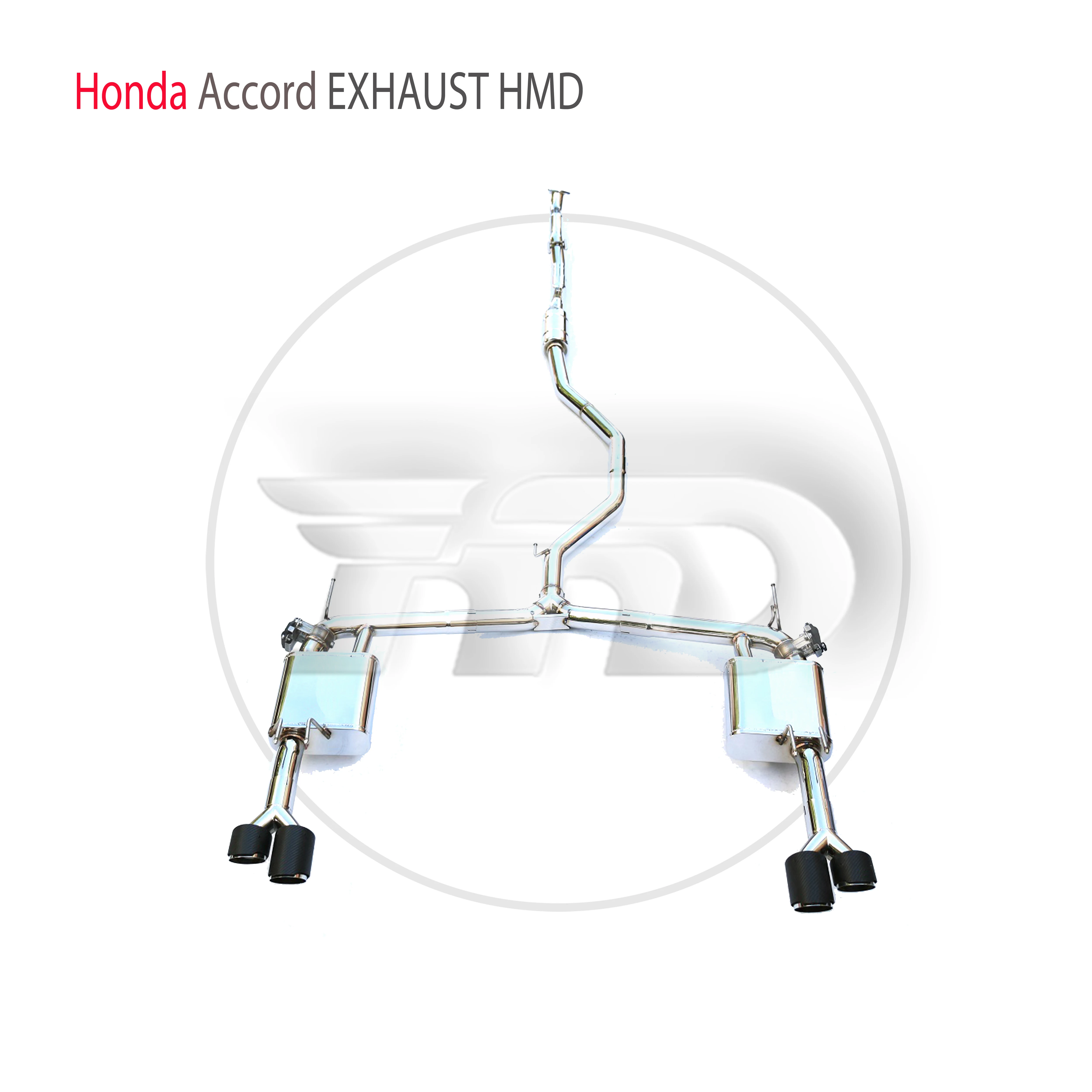 HMD din Oțel Inoxidabil Sistem de Evacuare de Performanță Catback este Potrivit pentru Honda Accord 2.0 1.5 T L 2008-2019 Mașină de Eșapament