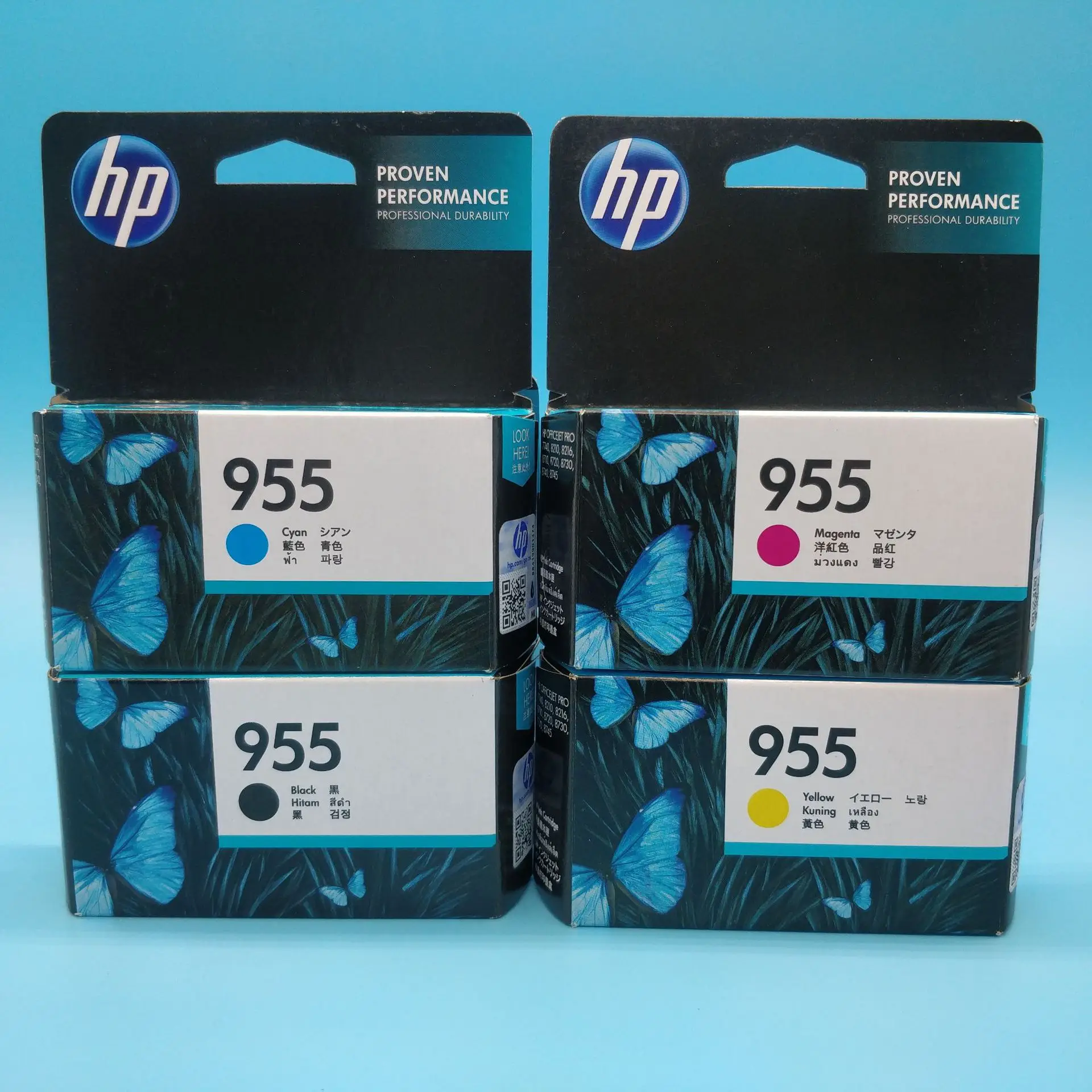 Pentru HP 955 Culoare Negru Cartuș de Cerneală Original de 955 de Capacitate Mare, de Culoare Neagră Cartuș de Cerneală Original de en-Gros