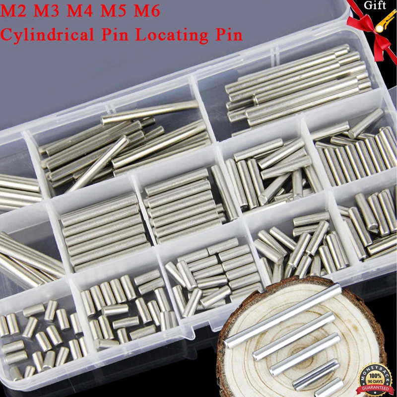 Știftul De Centrare Din Oțel Inoxidabil 304 Cilindrice Pin Știft De Fixare Suport Poliță Fixa Elemente Sortiment Kit M2 M3 M4 M5 M6