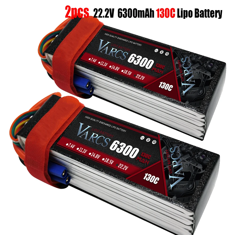 Baterii Lipo VARCS 7.6 7.4 V V 11.1 V 15.2 V-14.8 V 22.2 V 2S 3S 4S 6S 5200Mah 6300Mah 6500mAh 6200mAh 6750mAh 8000mAh 7000mAh