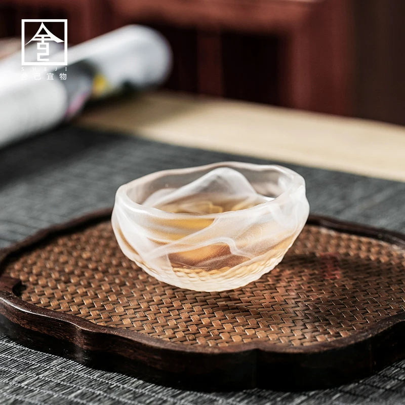 Japoneze Portabil Cupa de Sticla Simplu de Dragul Rotund Drăguț Ceai Pahare de Apă pentru Băut Vasos Cristal Agua Produse de uz Casnic BL50BL