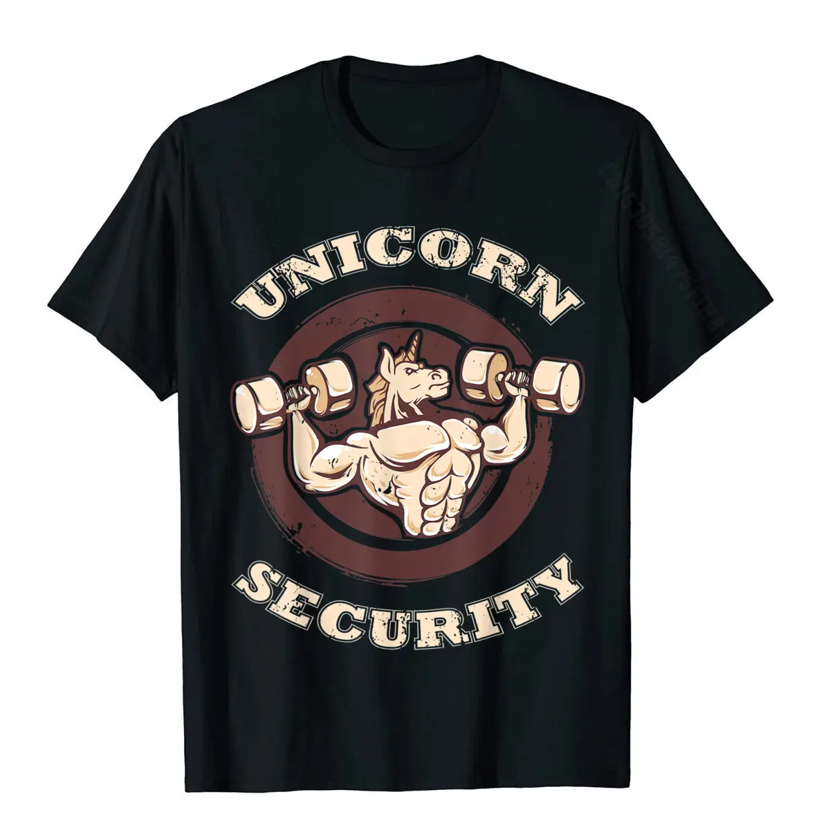 Unicorn De Securitate Magic Amuzant Umor Clasic T-Shirt Geek Tricouri Brand Nou Topuri & Tricouri Bumbac Barbati Casual