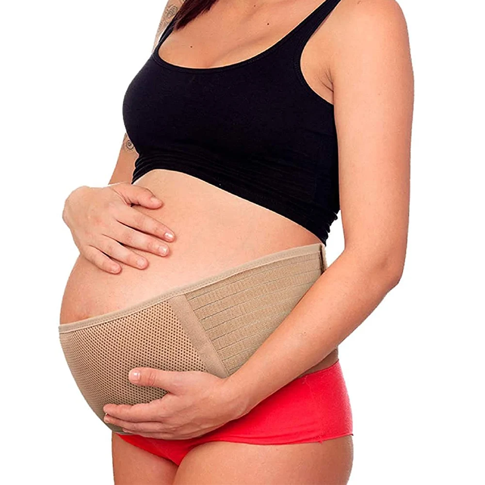 Maternitate Burta Trupa Respirabil Sprijini Burta Trupa Haine Bretele Reglabile Mujer Timpul Sarcinii, Postpartum Burtă Folie Abdominale