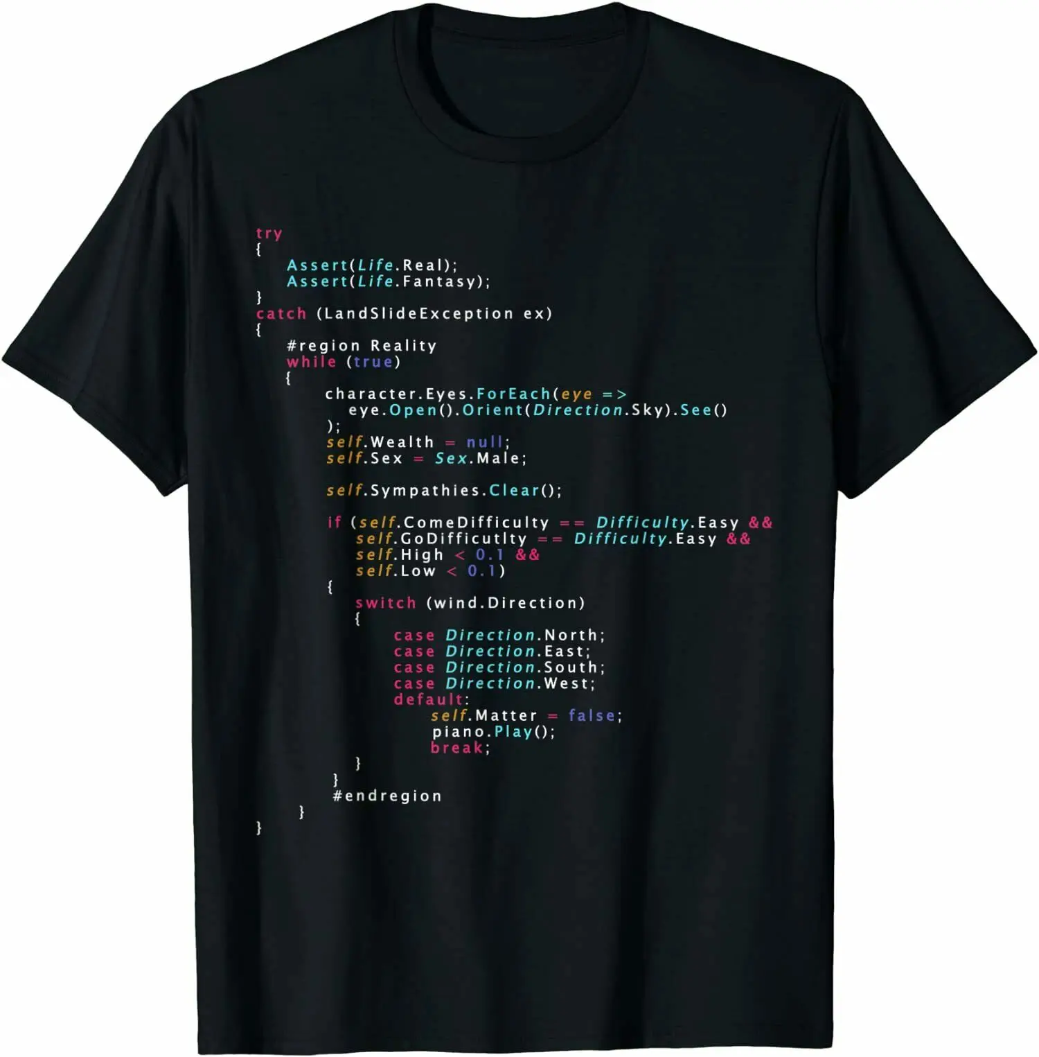 Asta este Viața Reală Codificare Programare Idee de Cadou Tricou T-Shirt, O-Neck Short Sleeve Mens T Shirt Nou Marimea S-3XL