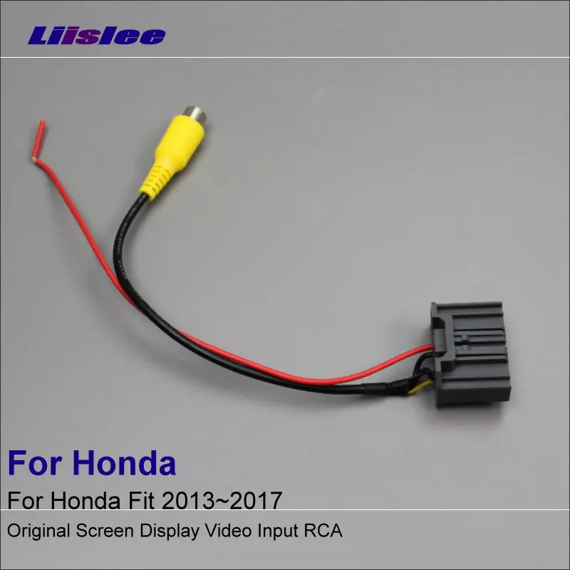 Adaptor RCA Cablu Pentru Honda Fit 2013 2015 2016 2017 Vedere din Spate Foto/Video Original Conector de Intrare Convertor