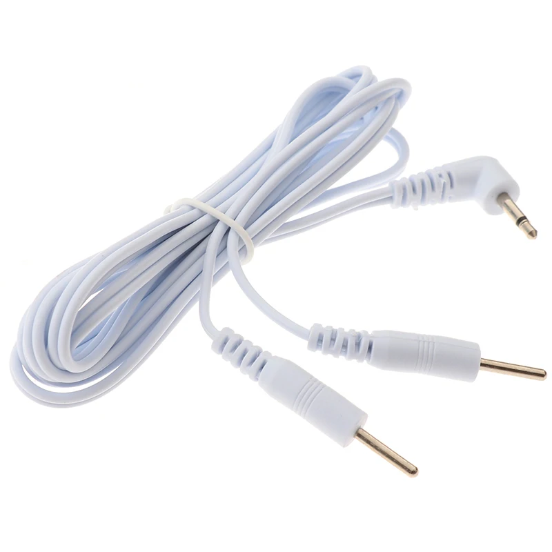 1,2 M 2 Mod De Electroterapie Electrozi Conductori Cablu Pentru Conexiune Masaj Stimulator