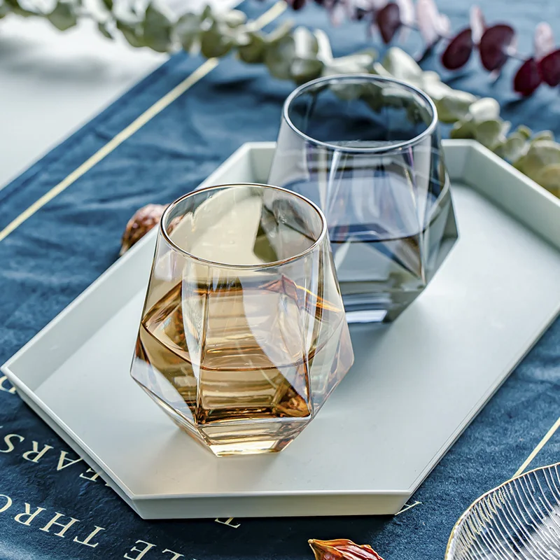 2022 Modă Neregulate Pahar de Whisky Vintage Brandy Cocktail de Bere, Pahar de Sticlă Ceașcă Bar Drinkware Pahar de Cafea Vin Cana ROM Cupa