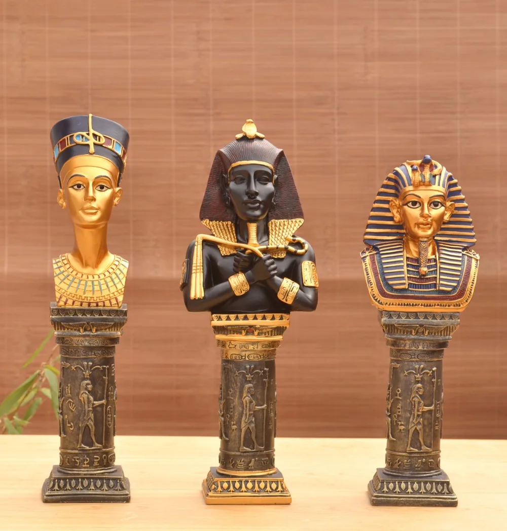 decora faraonilor din Egipt cap pentru EGIPT viața Reală de evacuare elemente de recuzită de joc decora camera de evacuare elemente de recuzită