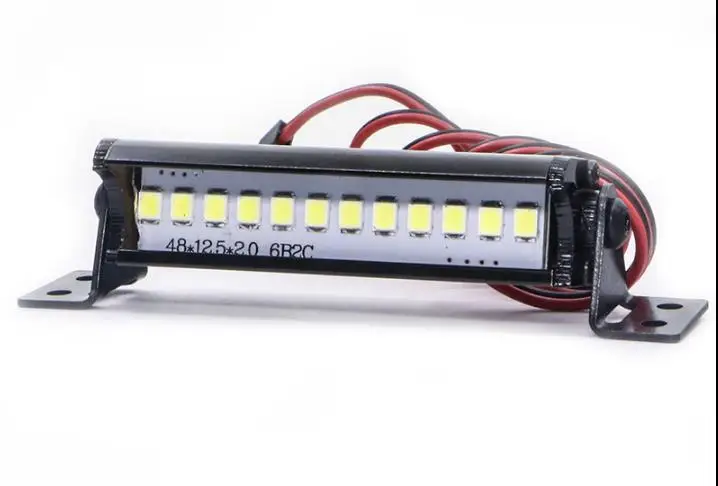 SCX10 90046 D90 TRX4 KM2 55MM Super-Luminos 12LED Lumini Bar pentru 1/10 RC Șenile Mașină Axial Piese de Upgrade