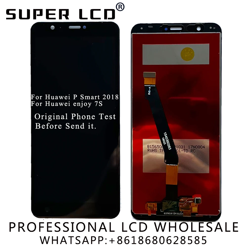 Pentru Huawei P Inteligente 2018 Psmart Bucura 7S FIG LA1 LX1 L21 L22 Înlocuire Telefon Mobil Ecran LCD Tactil Digitizer Ecran de Asamblare