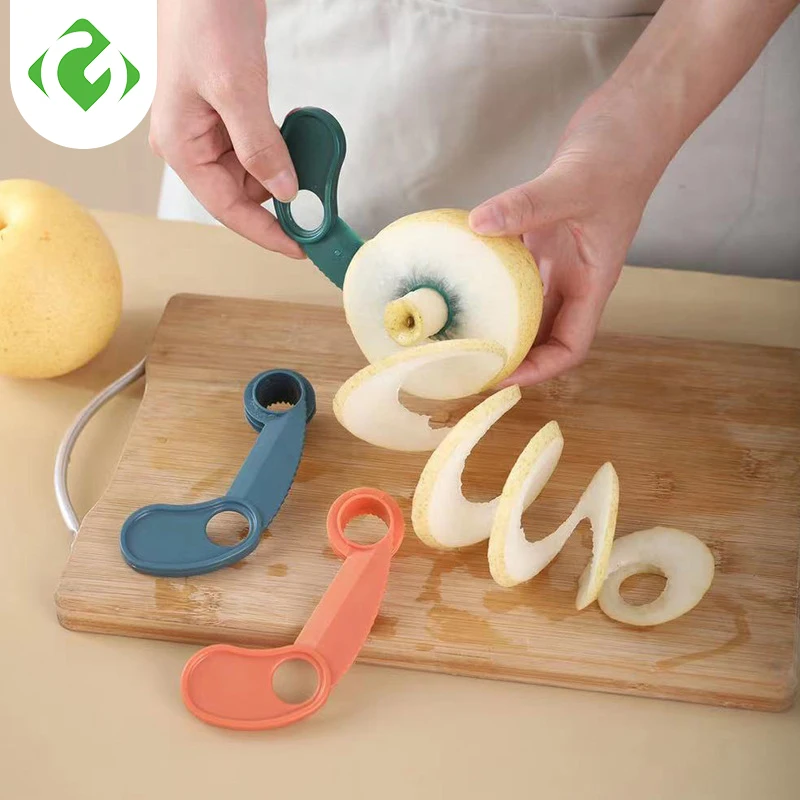 Apple Sydney Core scoateți cuțitul de legume Fructe manual rotativ rola de flori bigudiu castraveti cartofi Șurub slicer Gadget-uri de Bucătărie