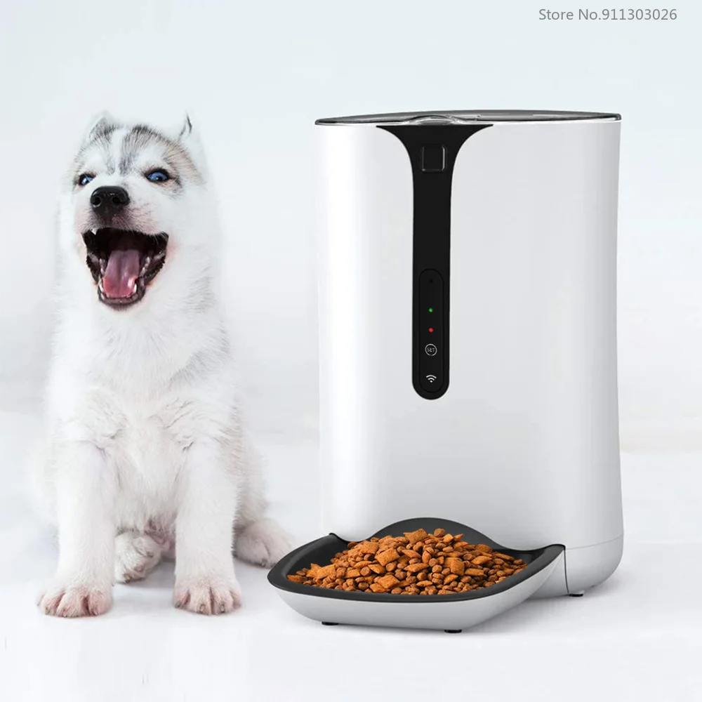 6L Capacitate de Companie Alimentator Automat Inteligent de Distribuție Cantitativă Wifi/Versiune video Pisica Inteligent Câine Alimentare Boluri alimentare cu Apă