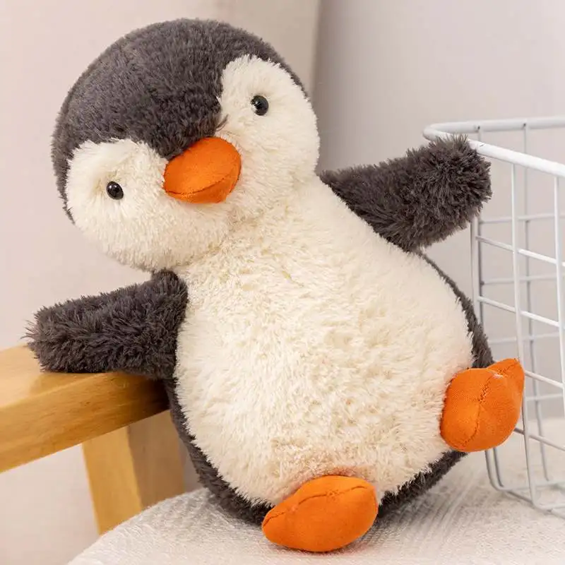 16cm Drăguț Cald Jucărie de Pluș Moale Kawaii Dormit Pinguin Cutie de Jucărie de Pluș, Animale Păpușă de Pluș Adorabil Pentru Copii Cadou de Ziua de nastere