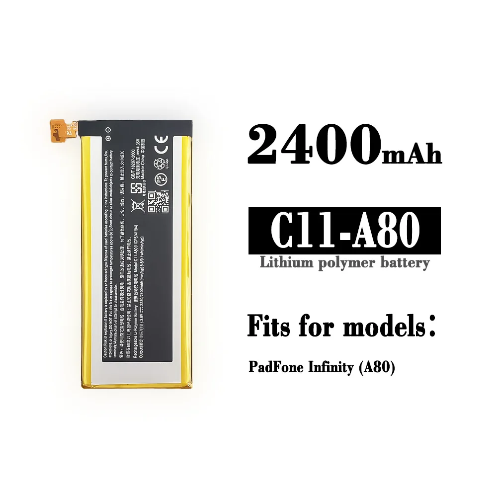 C11-A80 Orginal de Înlocuire a Bateriei Pentru ASUS PadFone Infinity (A80) C11-A80 Telefon Mobil de Capacitate Mare mai Recente Baterii cu Litiu