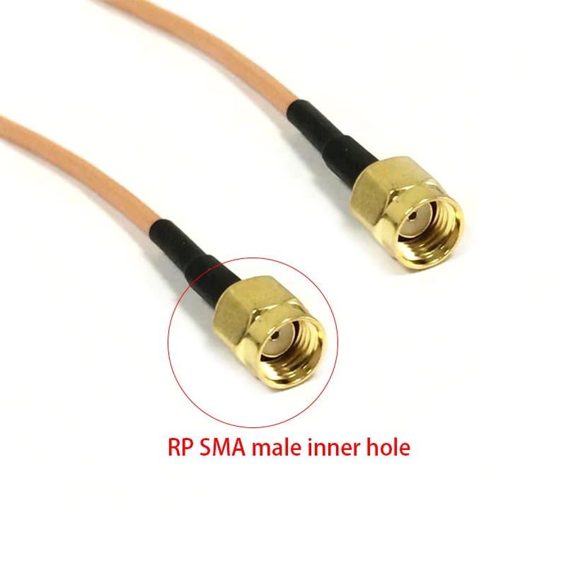 Noul Modem Extensie conector RP-SMA tată Pentru a Inversa Conector RG316 Coadă Cablu 15CM 6 inch Adaptor