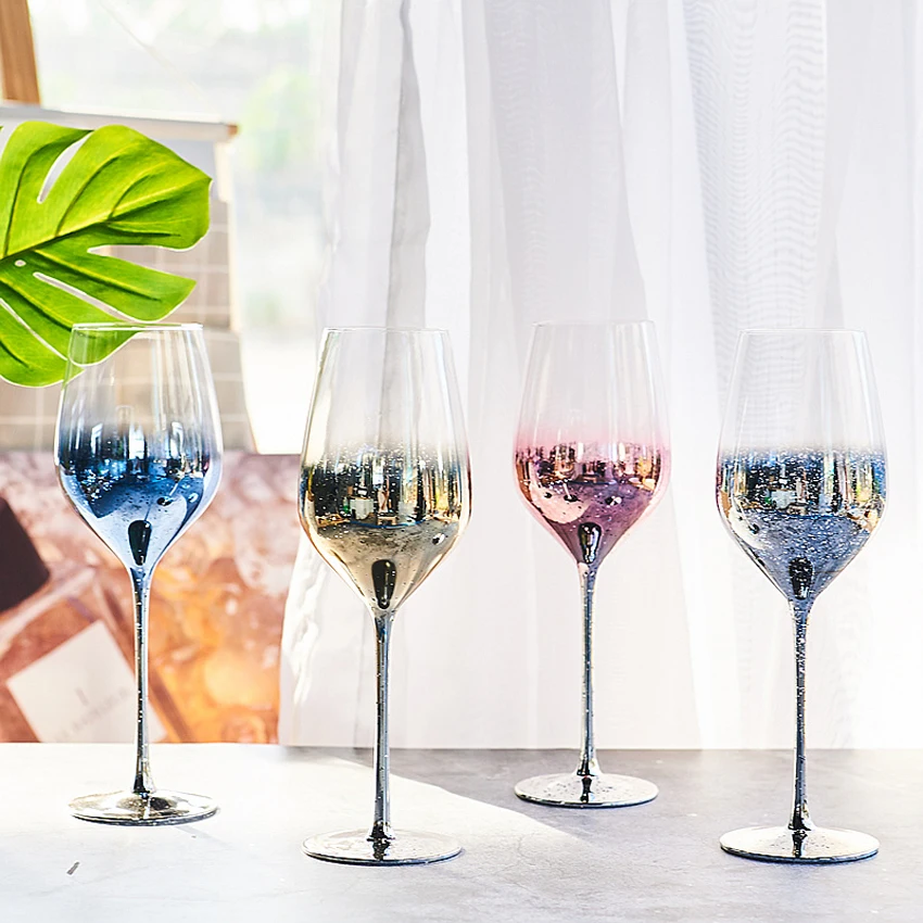 INS Fierbinte Vinde Cristal Cupe de Sticlă Colorate Pahar de Vin Suc Bea Șampanie Petrecere accesoriile de bar Cina Cana de Apa Decor Acasă