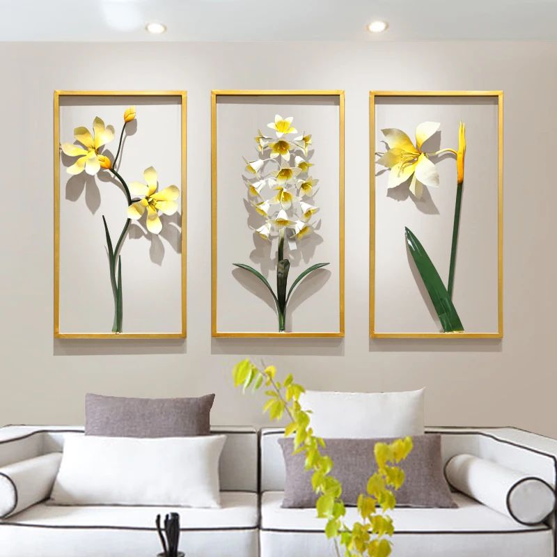 Design Modern decor acasă Estetice cameră decor Creativ 3D Flori agățat de perete Camera accesorii decor acasă decorare perete