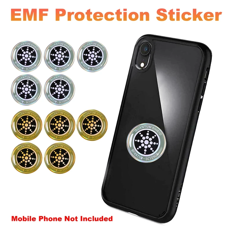 10BUC EMF Protecție Autocolant Anti Radiații Telefon Mobil Sticker Pentru Telefon, Laptop, Ipad Și Toate Dispozitivele Electronice