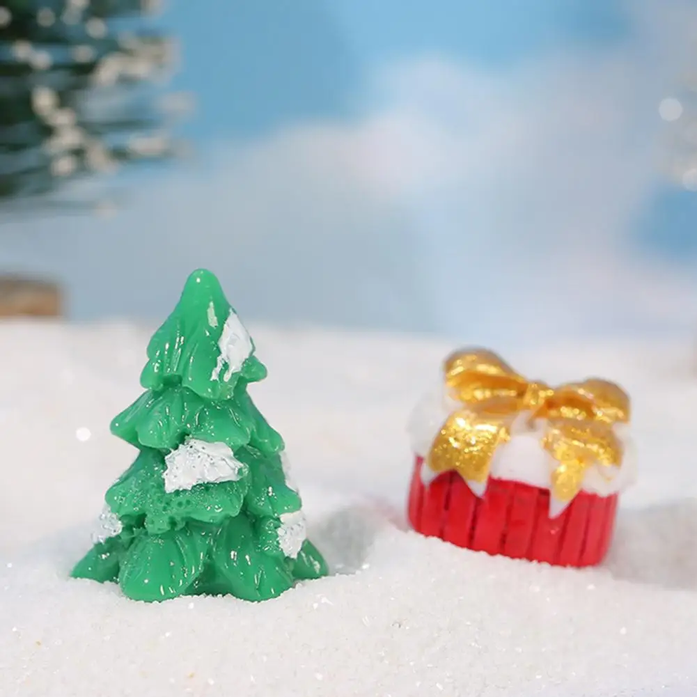 5Pcs Pom de Crăciun Modele Eco-friendly Moș Crăciun Ornament Acasă Decor Petrecere Mini Mos Craciun Figurine