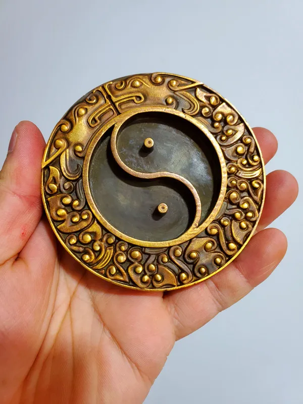 Taoist consumabile, cupru pur, Taiyi Jiuku Tianzun pandantiv, Taoist pandantiv, obiecte de artizanat