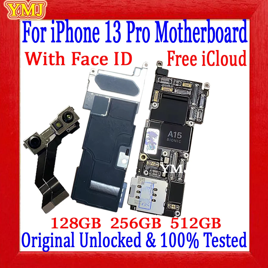 100% Testat Pentru iPhone 13 Pro Placa de baza Nu icloud Original, Deblocat de Înaltă calitate logica consiliului de 128GB, 256GB 512GB Suport actualizare