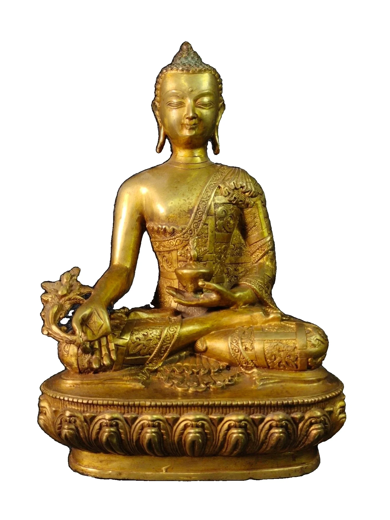 MOZART Pur Bronz Statuia lui Buddha Este 27Cm Inaltime Stil B52 Tradițională Chineză Stil de Antichități Fine Art, Cadouri de Artizanat