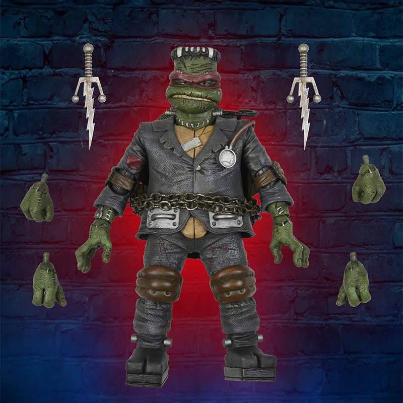 Teenage Mutant Ninja Turtles Frankenstein Universal Monstru Raphael Joacă Frankenstein Figurine Decoratiuni De Arta Jucarii Model