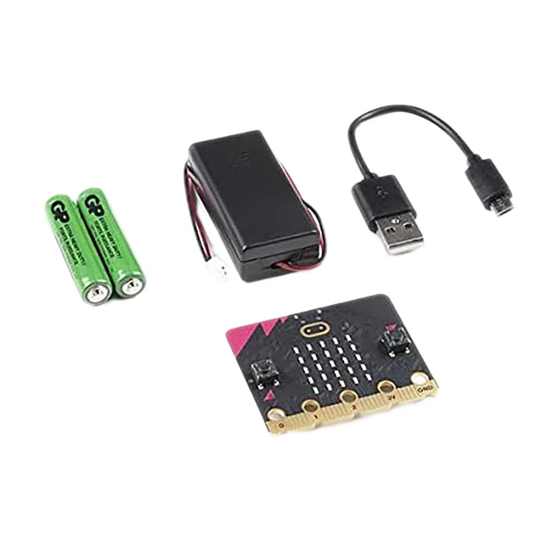 Microbit V1.5 DU-te Starter Kit BBC-ul Oficial Ultima Versiune Built-In Difuzor Și Microfon Suport AI Si Masina de Învățare