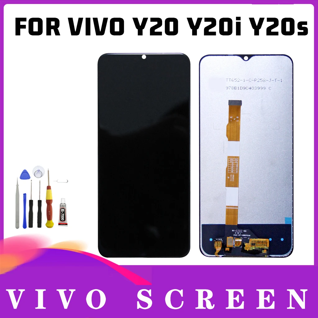 Pentru Vivo Y20 Y20i Y20s Display LCD Touch Screen Digitizer Înlocuirea Ansamblului Ecran LCD Pentru Vivo Y20 Y20i Y20s Ecran Lcd