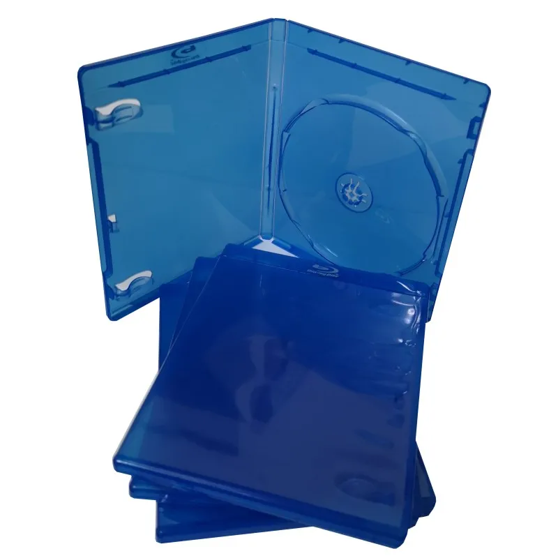 10buc Pentru PlayStation CD cutie de locuințe caz shell pentru PS3 alb transparent albastru