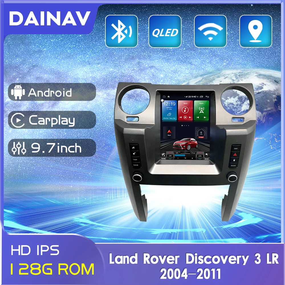 Android Auto Radio Stereo Pentru Land Rover Discovery 3 LR3 2004 - 2011 Masina Autoradio Navigare GPS Multimedia DVD player Recorder
