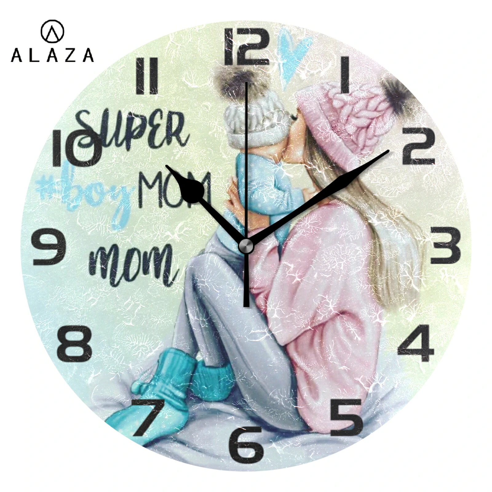 2022 Modern Ceas de Perete Tăcut Living Creative Super mama de Artă Ceasuri de Perete Decor Acasă Ceas de Bucătărie Horloge Murale Cadou