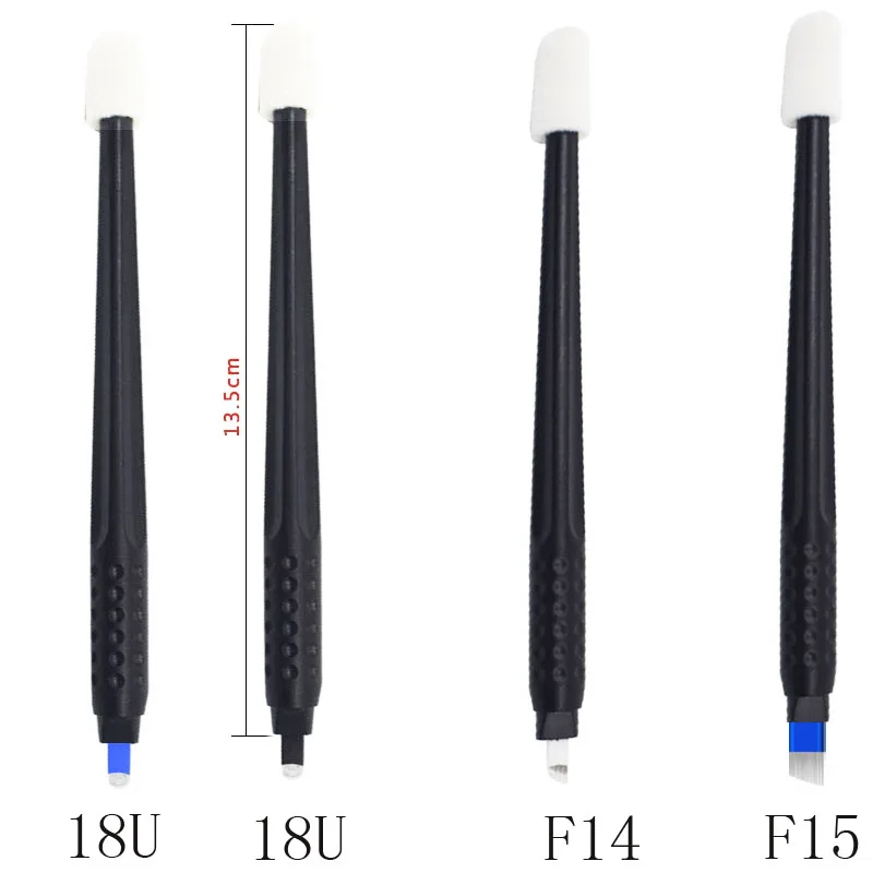 F14/15/18U Microblading Stilou de Unică folosință Tatuaj de Sprâncene Manual Pen Microblading Consumabile Machiaj Permanent Ace Lame Pen