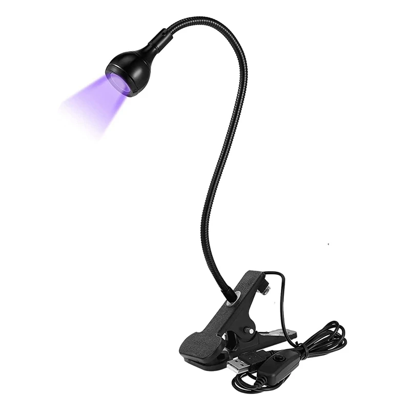 USB LED UV Telefon Lipici Uscare Lampa UV cu Led-uri Lampa de Unghii Pentru Unghiile cu Gel,Portabil Clemă Flexibilă Lămpi de Birou Pentru Mobil de Reparații
