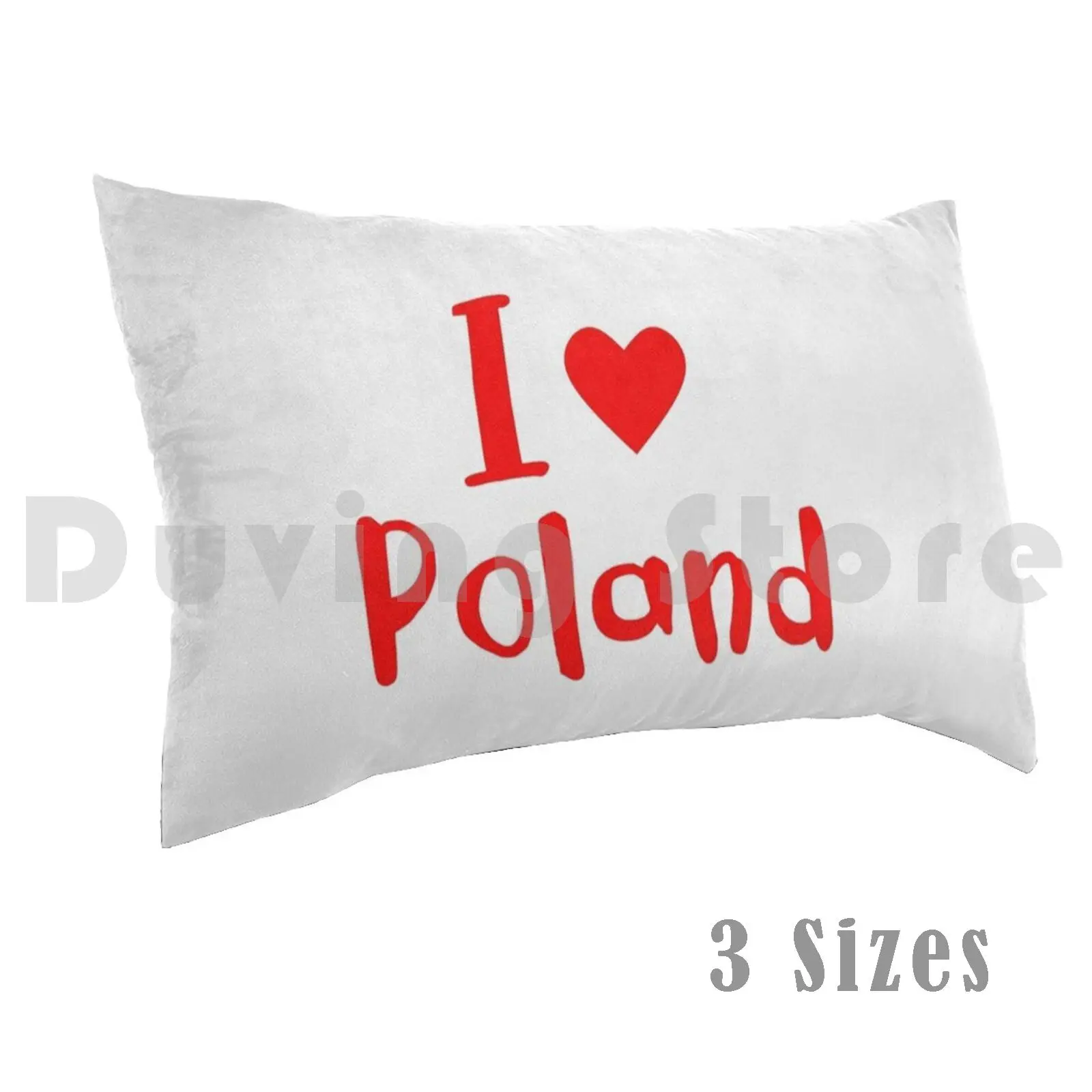 Îmi Place Polonia Pernă Tipărite 35x50 Polonia Varșovia, Polonia poloneză Patrimoniului Pavilion Iubesc Țara Mândrie Europa