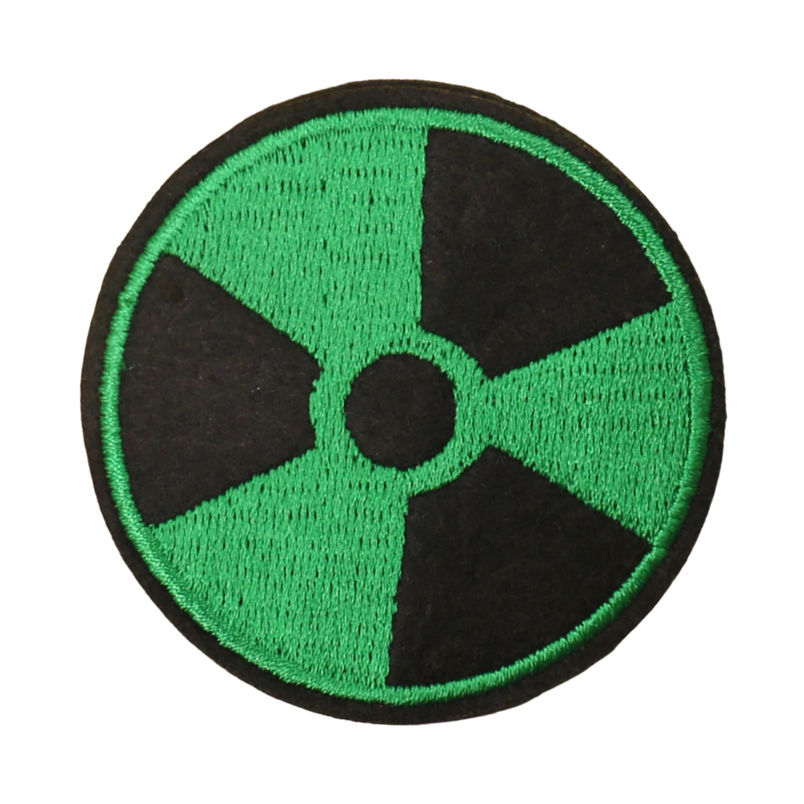 Nucleare Patch Semn Periculos, Patch-uri Brodate Coase Pe Fier Sau Pe Pentru Îmbrăcăminte Rucsaci Pălării Tricou DIY Tesatura Broderie Patch-uri
