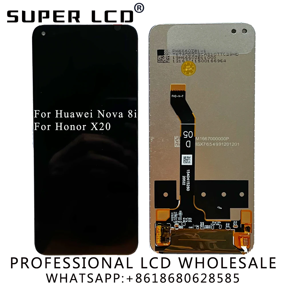 Pentru Onoare X20 Huawei Nova 8i de Înlocuire Telefon Mobil Ecran LCD Tactil Digitizer Ecran de Asamblare
